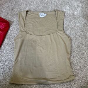 Princess Polly Beige Tank Top
